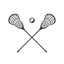 Lacrosse player catching a ball